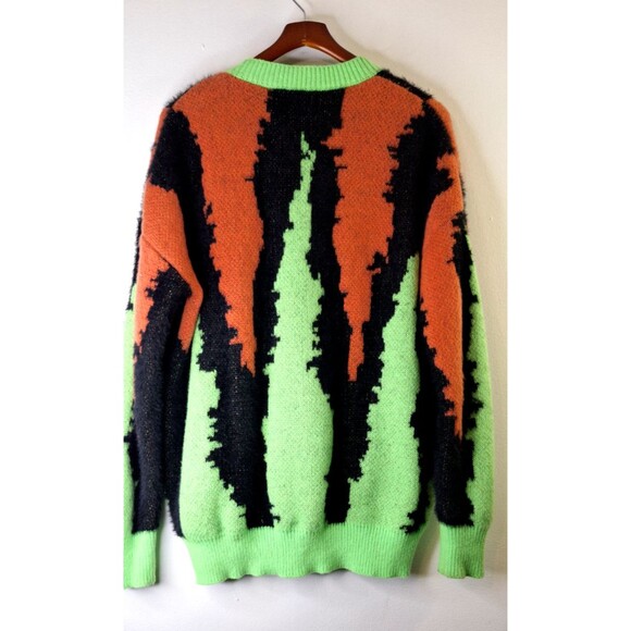 AELFRIC EDEN Crewneck Knit Sweater Men's Large Pullover Steampunk Halloween - Picture 2 of 9